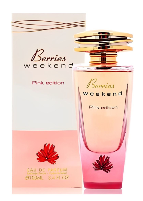 Berries Weekend Pink Edition Eau De Parfum for Women - 100ml