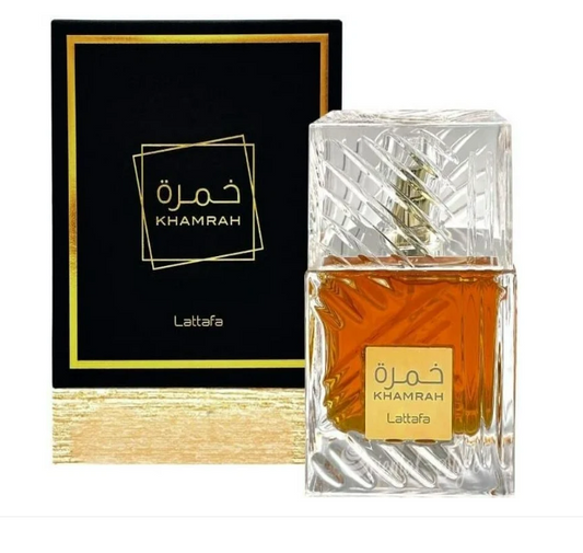 Lattafa Khamrah Eau de Parfum  -  Oriental for Men & Women (100 ml, Pack of 1)