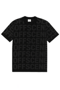 Black OffScene Knitted Unisex T-shirt